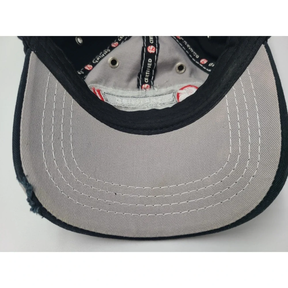 F5 Certified Distressed Strapback Adjustable Hat Cap Expert Men Women Gray Black